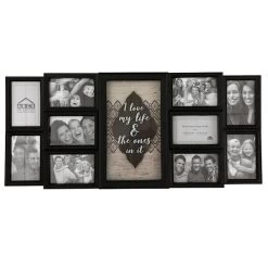 10-Opening Black Collage I Love My Life & The Ones In It, 31x14