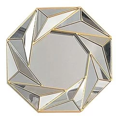 Home Decor Shop -Home Decor Shop 10x10 mirrored geo swirl 3pc set 1