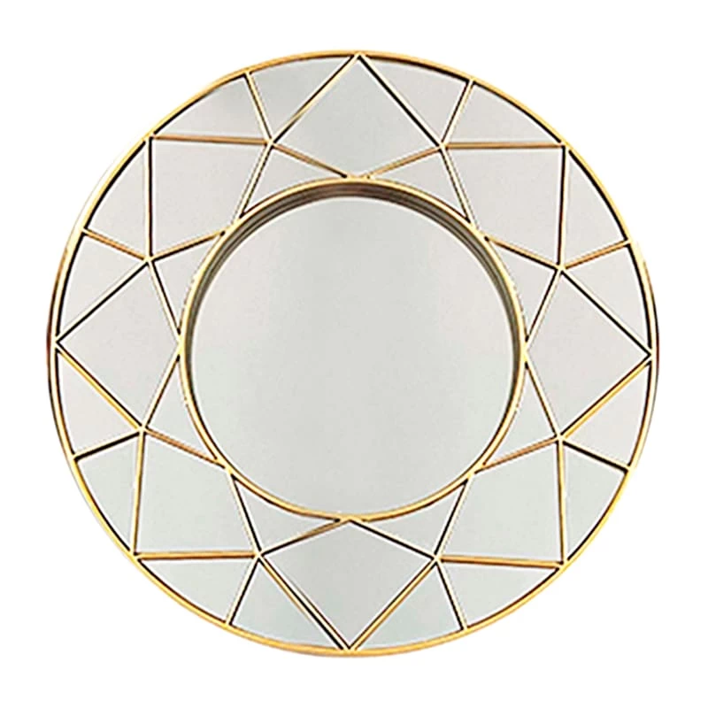 10X10 Mirrored Round 3Pc Set 4 10X10 Mirrored Round 3Pc Set - Image 2