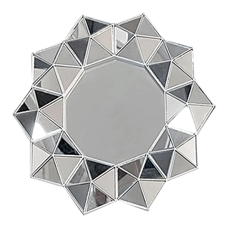 10X10 Mirrored Starburst 3Pc Set 4 10X10 Mirrored Starburst 3Pc Set - Image 2