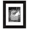 11x14 Matted To 8x10 Wide Linear Portrait Wall Frame, Black 1 11x14 Matted To 8x10 Wide Linear Portrait Wall Frame, Black -Home Decor Shop 11x14 matted to 8x10 wide linear portrait wall frame black