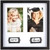 2-Opening Now & Then White Matted Graduation Photo Frame, 4x6 2 2-Opening Now & Then White Matted Graduation Photo Frame, 4x6 -Home Decor Shop 2 opening now then white matted graduation photo frame 4x6 1