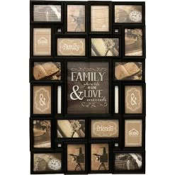 20-Opening Family & Love Shadow Box Collage, 23x35