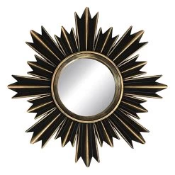 3-Piece Gold Accent Wall Mirror Set -Home Decor Shop 3 piece gold accent wall mirror set 6