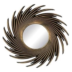 3-Piece Gold Framed Ornate Accent Wall Mirror Set -Home Decor Shop 3 piece gold framed ornate accent wall mirror set 2