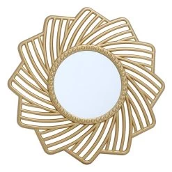 3-Piece Gold Wall Mirror Set -Home Decor Shop 3 piece gold wall mirror set 13