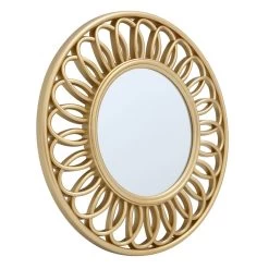 3-Piece Gold Wall Mirror Set -Home Decor Shop 3 piece gold wall mirror set 14