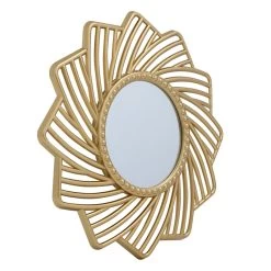 3-Piece Gold Wall Mirror Set -Home Decor Shop 3 piece gold wall mirror set 15