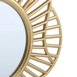 3-Piece Gold Wall Mirror Set -Home Decor Shop 3 piece gold wall mirror set 4