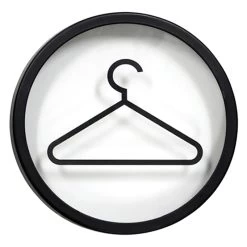 3-Piece Laundry Icons Glass Wall Art, 8" -Home Decor Shop 3 piece laundry icons glass wall art 8 4