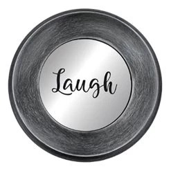 3-Piece Live, Love, Laugh Silver Framed Wall Mirror Set, 10" 11 3-Piece Live, Love, Laugh Silver Framed Wall Mirror Set, 10" -Home Decor Shop 3 piece live love laugh silver framed wall mirror set 10 4