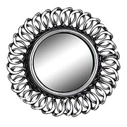3-Piece Ornate Decorative Wall Mirror Set, 10" -Home Decor Shop 3 piece ornate decorative wall mirror set 10 3