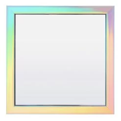 3-Piece Rainbow Framed Wall Mirror Set, 10" -Home Decor Shop 3 piece rainbow framed wall mirror set 10 2
