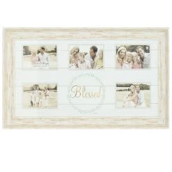 5-Openings Blessed Photo Collage, 24x12