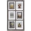 6-Opening Windowpane Collage Photo Frame -Home Decor Shop 6 opening windowpane collage photo frame