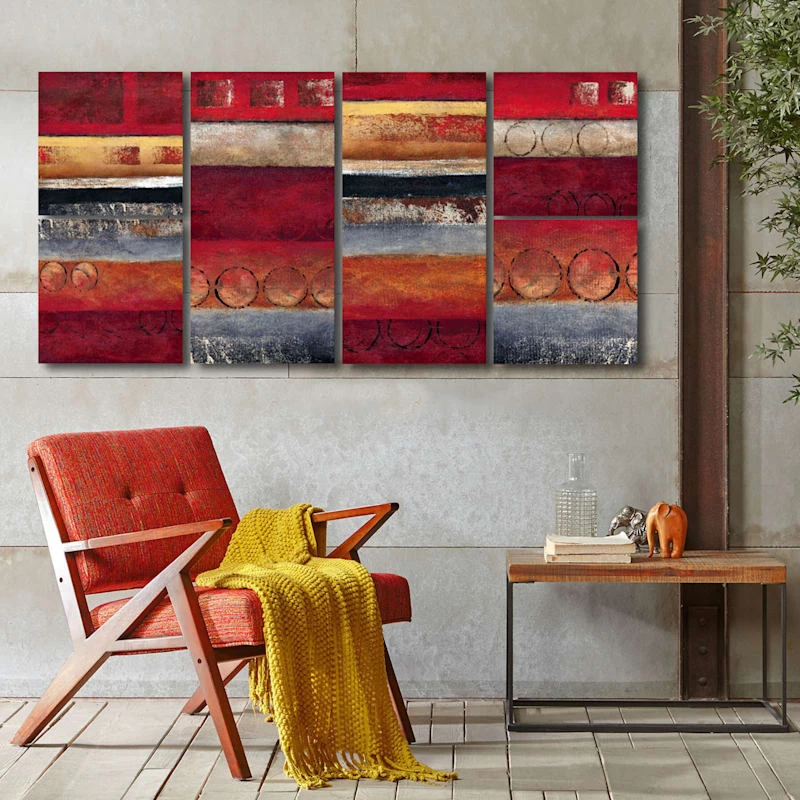 6-Piece Color Story Canvas Wall Art Set 4 6-Piece Color Story Canvas Wall Art Set - Image 2