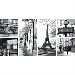 6-Piece European Sites Canvas Wall Art Set