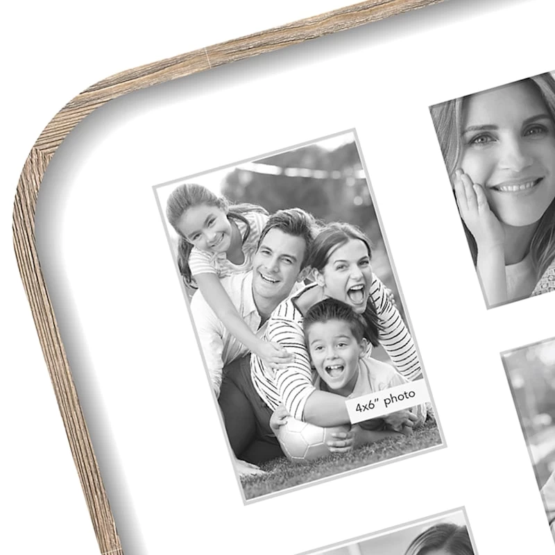 7-Opening Rounded Collage Frame, 20x16 4 7-Opening Rounded Collage Frame, 20x16 - Image 2