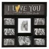 8-Opening Collage With I Love You To The Moon & Back, 23" -Home Decor Shop 8 opening collage with i love you to the moon back 23