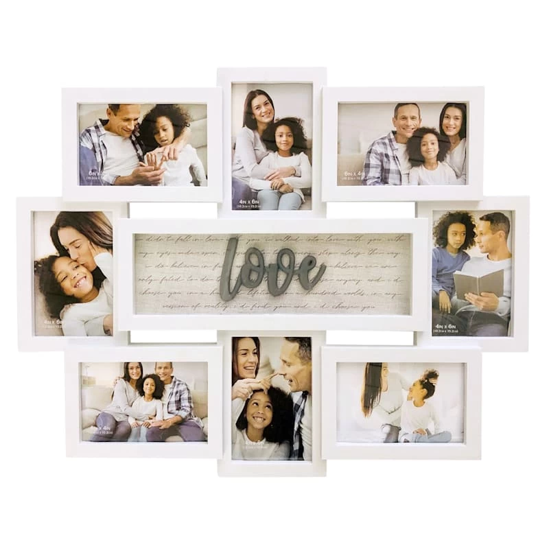 8-Opening White Love Collage, 22x17 3 8-Opening White Love Collage, 22x17