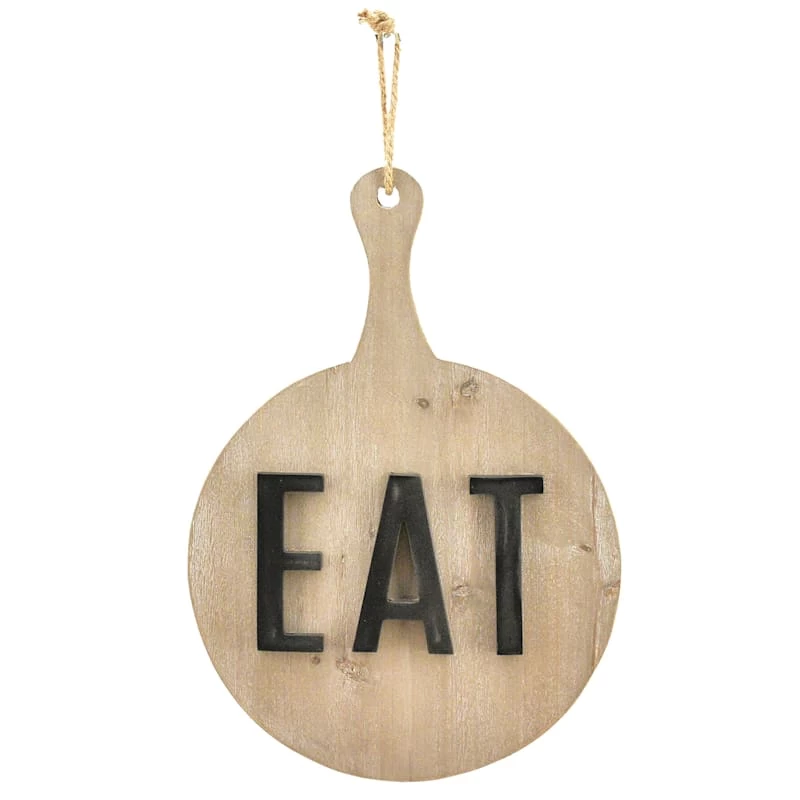 “Eat” Wooden Wall Decor 3 “Eat” Wooden Wall Decor