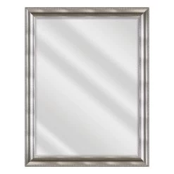 Anne Antique Silver Wall Mirror, 43x55