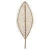Bamboo Leaf Wall Decor, 12x32 -Home Decor Shop bamboo leaf wall decor 12x32 1