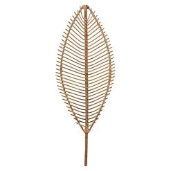 Bamboo Leaf Wall Decor, 12x32