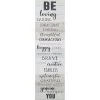 Be You Sentiment Canvas Wall Art, 12x36 -Home Decor Shop be you sentiment canvas wall art 12x36 1