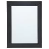Becky Black Framed Wall Mirror, 22x28 -Home Decor Shop becky black framed wall mirror 22x28 1