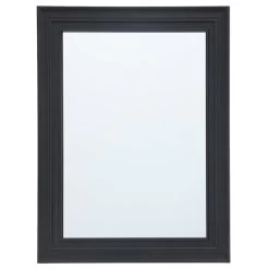 Becky Black Framed Wall Mirror, 22x28