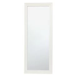 Becky White Framed Wall Mirror, 24x58