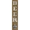 Beer Wall Plaque With Bottle Opener, 4x19 1 Beer Wall Plaque With Bottle Opener, 4x19 -Home Decor Shop beer wall plaque with bottle opener 4x19 1