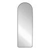 Black Arch Leaner Mirror, 24x70 -Home Decor Shop black arch leaner mirror 24x70 1