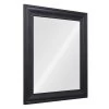Black Barb Framed Wall Mirror, 22x28 1 Black Barb Framed Wall Mirror, 22x28 -Home Decor Shop black barb framed wall mirror 22x28 1