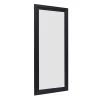 Black Barb Framed Wall Mirror, 24x58 -Home Decor Shop black barb framed wall mirror 24x58 1