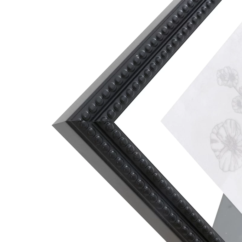 Black Beaded Float Tabletop Frame, 8x10 6 Black Beaded Float Tabletop Frame, 8x10 - Image 4