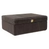 Black Hyacinth Decorative Box, 9.5x7 -Home Decor Shop black hyacinth decorative box 9.5x7
