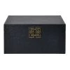 Black Leather Decorative Box, Large 2 Black Leather Decorative Box, Large -Home Decor Shop black leather decorative box large