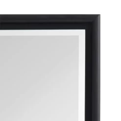 Black Thin Framed Leaner Mirror, 24x70 -Home Decor Shop black thin framed leaner mirror 24x70 3