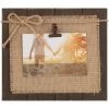 Blackwash With Burlap Backer & Bow Clip Tabletop Photo Frame, 4x6 1 Blackwash With Burlap Backer & Bow Clip Tabletop Photo Frame, 4x6 -Home Decor Shop blackwash with burlap backer bow clip tabletop photo frame 4x6 1