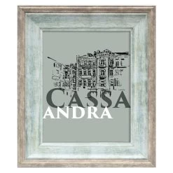 Blue & Green Tabletop Photo Frame, 8x10