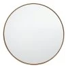 Braided Gold Framed Round Wall Mirror, 32" -Home Decor Shop braided gold framed round wall mirror 32