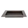 Brown Metal Plate, 16x11 -Home Decor Shop brown metal plate 16x11 1