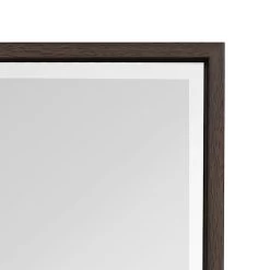 Brown Thin Framed Leaner Mirror, 24x58 -Home Decor Shop brown thin framed leaner mirror 24x58 3
