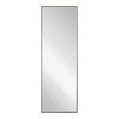 Brown Thin Framed Leaner Mirror, 24x70