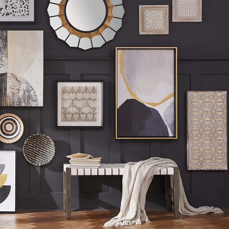 Carved Wooden Wall Panel, 32x16 4 Carved Wooden Wall Panel, 32x16 - Image 2