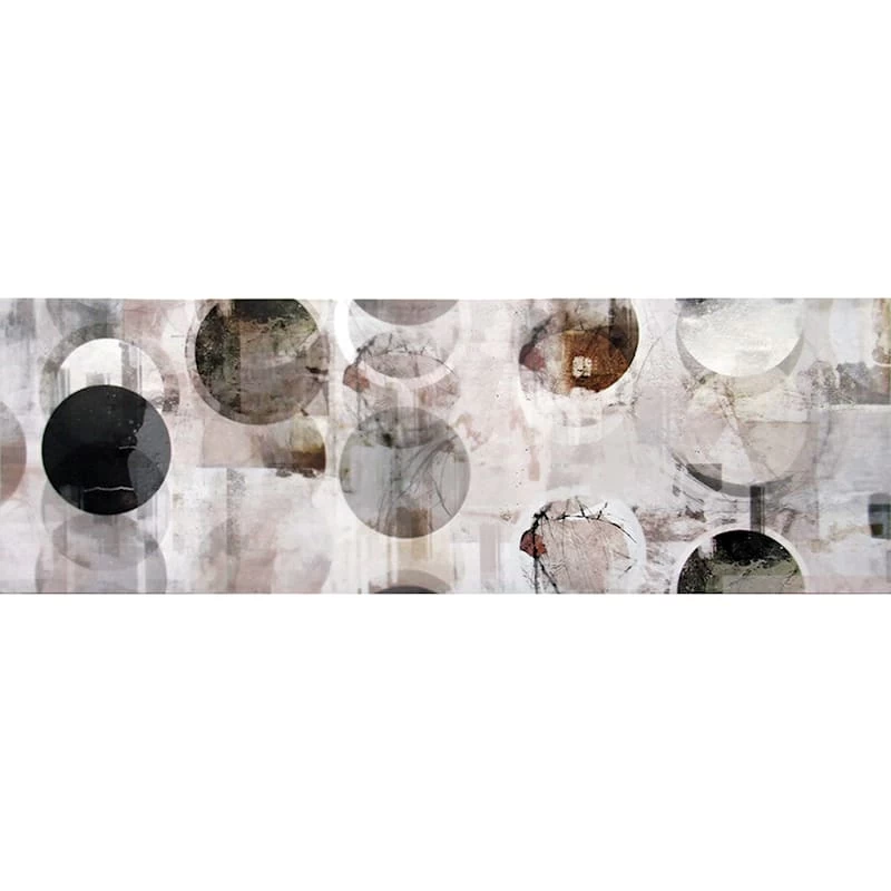 Circular Directions Canvas Wall Art, 36x12 3 Circular Directions Canvas Wall Art, 36x12