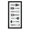 Cooking Utensils Wall Art, 10x20 -Home Decor Shop cooking utensils wall art 10x20 1