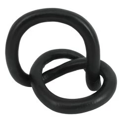 Crosby St Black Abstract Decor, 7x6